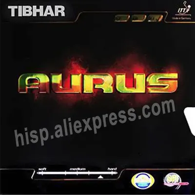 TIBHAR AURUS SOUND/WEICHEN Tisch Tennis Gummi Orignal TIBHAR AURUS Ping Pong Schwamm Image