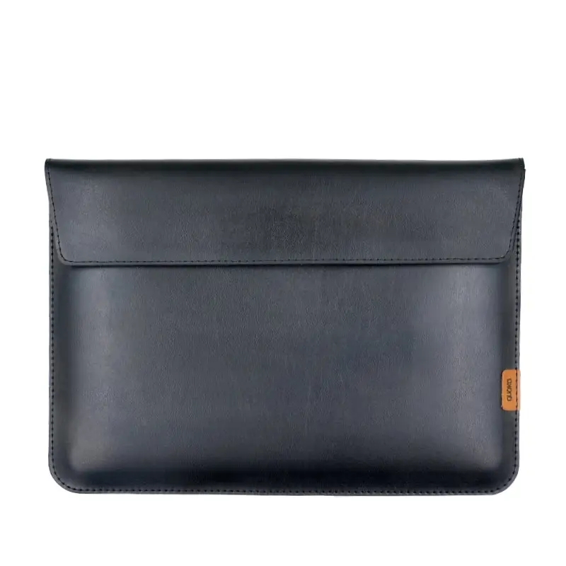 Einfaches Design 14 Zoll Laptop-Hülle mit Magnetknopf für M1 MacBook Pro 14 PU-Leder-Laptoptasche für HP Dell Huawei Image
