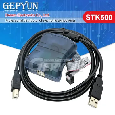 Avr isp programmierer stk500 avr isp kompatible doppel header schnitts telle upload boo loader für Image