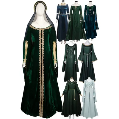 Alicent Rolle Hightower Cosplay TV Haus Cosplay Drachen Kostüm Alle Stile Weibliche Verkleidung Image