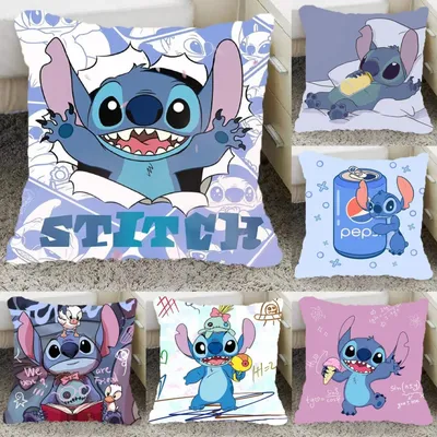 Disney Lilo Stitch Kissen Kissen Homehold Wohnzimmer Kissen Ins Stil Zimmer Schlafzimmer Sofa Auto Image