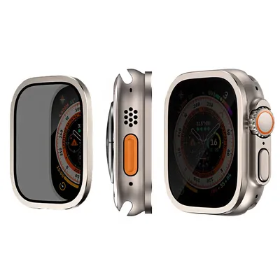 Anti-Peeping gehärtetes Glas für Apple Watch Ultra 2 49 mm Displayschutzfolie für Apple Watch Ultra 49 mm Glasabdeckung Zubehör Image
