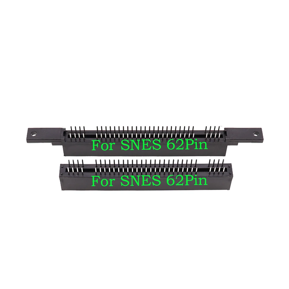1 Stück Ersatz 2,5mm Intervall 62-poliger Kartens teck platz für den SFC Snes Console Game Cartridge Slot-Anschluss Image