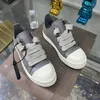 Graue Freizeit schuhe Männer Low Top rot echtes Leder ro große Jumbo Schnürung dicke Sohle Frauen