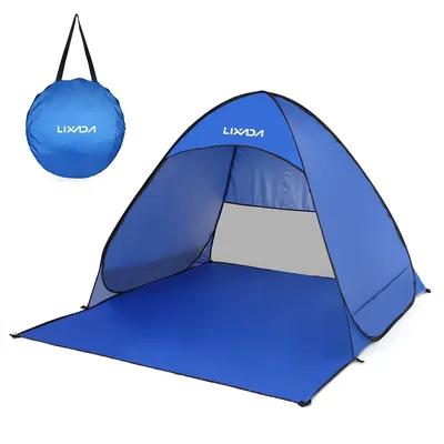 Lixada automatische sofortige Pop-up Strand zelt leichte Outdoor-UV-Schutz Camping Angeln Zelt Cabana Sonnenschutz