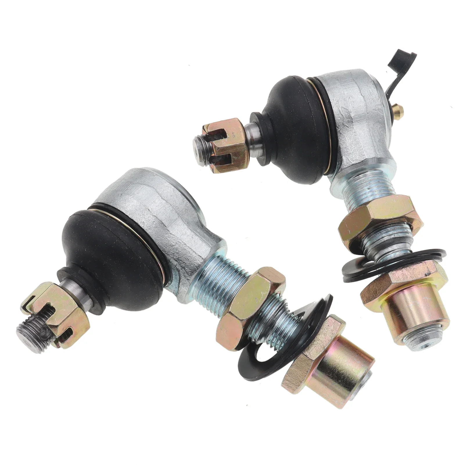 1 Stücke Rechtsgewinde M14-M18 * M12 Bolzen Spurstangenkopf Kugelgelenk mit Ölloch für 150cc 250cc Quad Buggy Dirt Bike ATV Go Kart Image