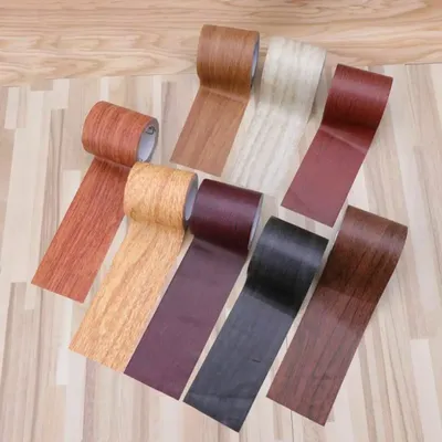 5 m/Rolle, realistische Holzmaserung, Reparatur, selbstklebendes Klebeband, Bodenmöbel, Renovierung, Image