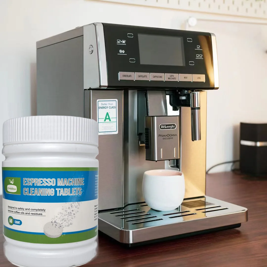 Professionelle Kaffeemaschinen-Reinigungstabletten löst sofort Skala und Flecken auf, die für alle Kaffeemaschinen geeignet sind Image