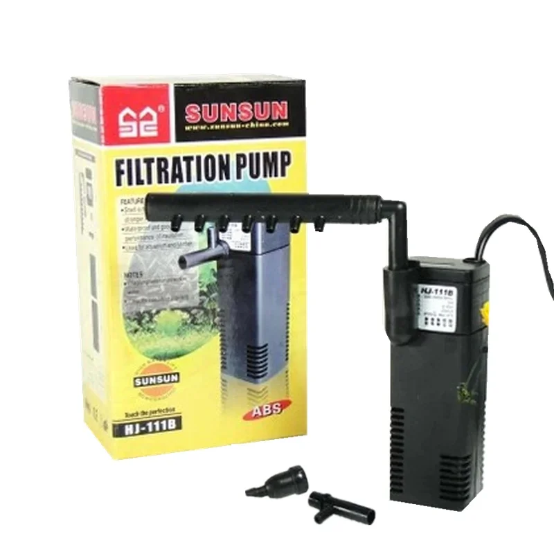 Sunsun 110V 220V Aquarium Aquarium Multi Functional Water Pumpe Interne Filter HJ-111b HJ-311b HJ-411b HJ-611b aquarium filter Image
