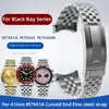 Gebogenes Ösen-Design-Metallarmband für Tudor Black Bay 41 mm M7941A Edelstahlarmband M79543 Uhrenarmband gebogenes Ende 20 m 21 mm 22 mm