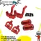 2 stücke Bearbeitete Legierung Hub Knuckle Arm Für Rc Hobby Modell Auto 1-10 Vrx Octane Vetta Karoo Ftx outlaw Verbesserte Hop-Up Teile