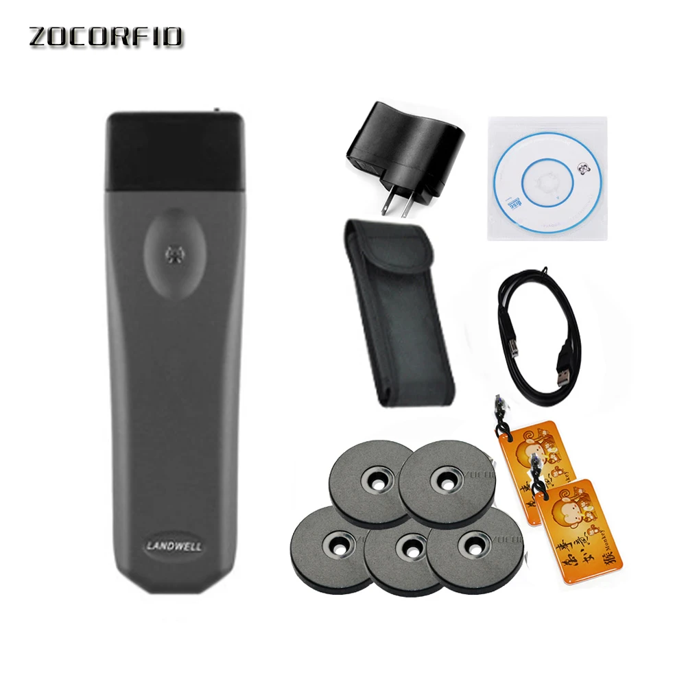 LANDWELL L-3000EF-1 Patrol Neue Anti-herbst Wasserdichte Rfid Schutz-ausflug Patrol System Freies 10 Schutz Tour Checkpoints 2 Tags Image
