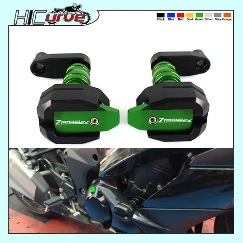 Passend für z1000sx z 1000sx 2015-2019 2011 2016 Motorrad Falls chutz rahmen Schieber Verkleidung schutz Crash Pad Protector Image