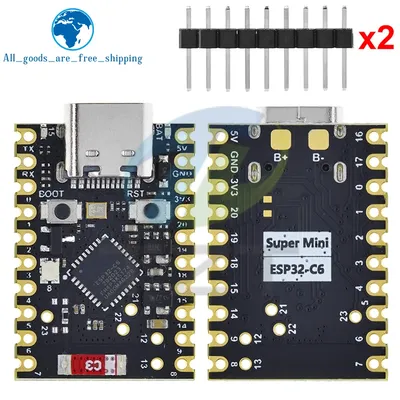Tzt ESP32-C6 Supermini Development Board Mikro controller Programmierung Learning Controller Core Image