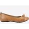 Hush Puppies Jada Knot Ballerina Womens - Tan - Size UK 6 | Hush Puppies Sale | Discount Designer Brands