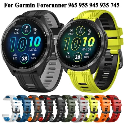 Forerunner 965 955 Strap For Garmin Forerunner 935 945 Wacth Band Bracelet Belt Replacement Silicone
