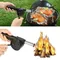 Picnic Camping Accessories BBQ Tools Portable Barbecue Fan BBQ Accessories Hand-cranked Air Blower