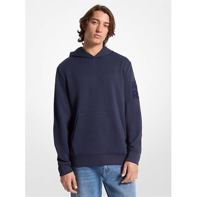 Michael Kors KORS Cotton Blend Hoodie Blue XS