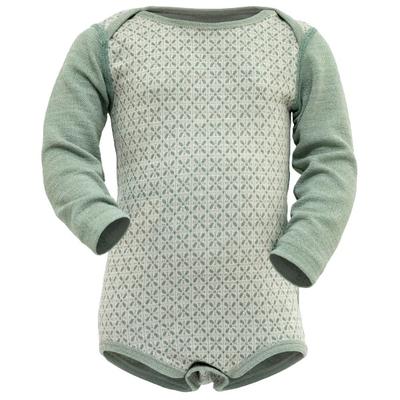 Devold - Baby's Litleegga Merino Body - Merinounterwäsche Gr 92 grau