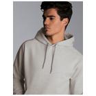 Kapuzensweatshirt TRIGEMA "TRIGEMA Hoodie aus Sweatqualität", Herren, Gr. XXXL, grau (grau, melange), 70% Baumwolle, 30% Polyester, casual, Sweatshirts
