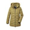Steppjacke "GW 16 WMN QLTD JCKT", Damen, Gr. 40, grün (pistazie), Oberstoff: 100% Polyester, Futter: 100% Polyester (recycelt), Wattierung: 100% Polyester, G.I.G.A. DX BY KILLTEC, sportlich, Jacken, Modische, wasserabweisende Damenjacke mit Kapuze,...