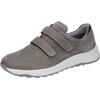 Klettschuh WALDLÄUFER "K-JOHN", Herren, Gr. 10 (44,5), grau, Nubukleder, Nappaleder, sportlich, Schuhe, Komfortschuh, Bequemschuh, Halbschuh in extra bequemer Weite K