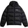Steppjacke NAPAPIJRI "SUOMI", Herren, Gr. M, schwarz, Obermaterial: 100% Polyamid. Futter: 100% Polyester. Wattierung: 100% Polyester, unifarben, casual, Langarm, Jacken