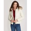 Steppjacke TOMMY JEANS "TJW BASIC HOODED DOWN JACKET EXT", Damen, Gr. XS (34), beige (newsprint), Web, Steppware, Obermaterial: 100% Polyester. Futter: 100% Polyester. Wattierung: 70% Daunen, 30% Federn, unifarben, casual, regular fit hüftlang,...