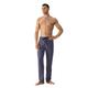 Pyjamahose MEY "TIE MINIMAL", Herren, Gr. M, N-Gr, blau (neptune), Interlock, Jersey, Obermaterial: 100% Baumwolle, casual, bequem lang, Hosen, Komfortbund mit Kordelzug