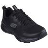 Slip-On Sneaker SKECHERS "EDGERIDE", Herren, Gr. 43, schwarz, Textil, sportlich, Schuhe, Slipper, Schlupfschuh, Freizeitschuh mit RELAXED FIT™ Funktion