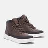 Schnürboots TIMBERLAND "SENECA BAY MID LACE UP SNEAKER", Gr. 45, braun (schwarz braun full grain), Leder, sportlich, Schuhe, Winterstiefel, Schnürstiefel, Winterschuhe