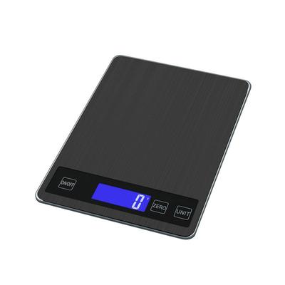 Food Kitchen Digital Scale USB Charging Kitchen Scale Waterproof Stainless Steel with LCD Display