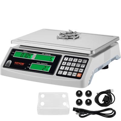 VEVOR Industrial Counting Scale Electronic Gram Scale Inventory Counting Scale Kitchen Jewelry Counting Scale with LED Screen