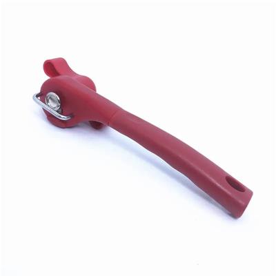 Easy Grip Manual Can Opener with Safety Lid Knife