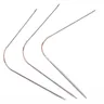 addi Strumpfstricknadeln CraSyTrio, Messing, 21 cm