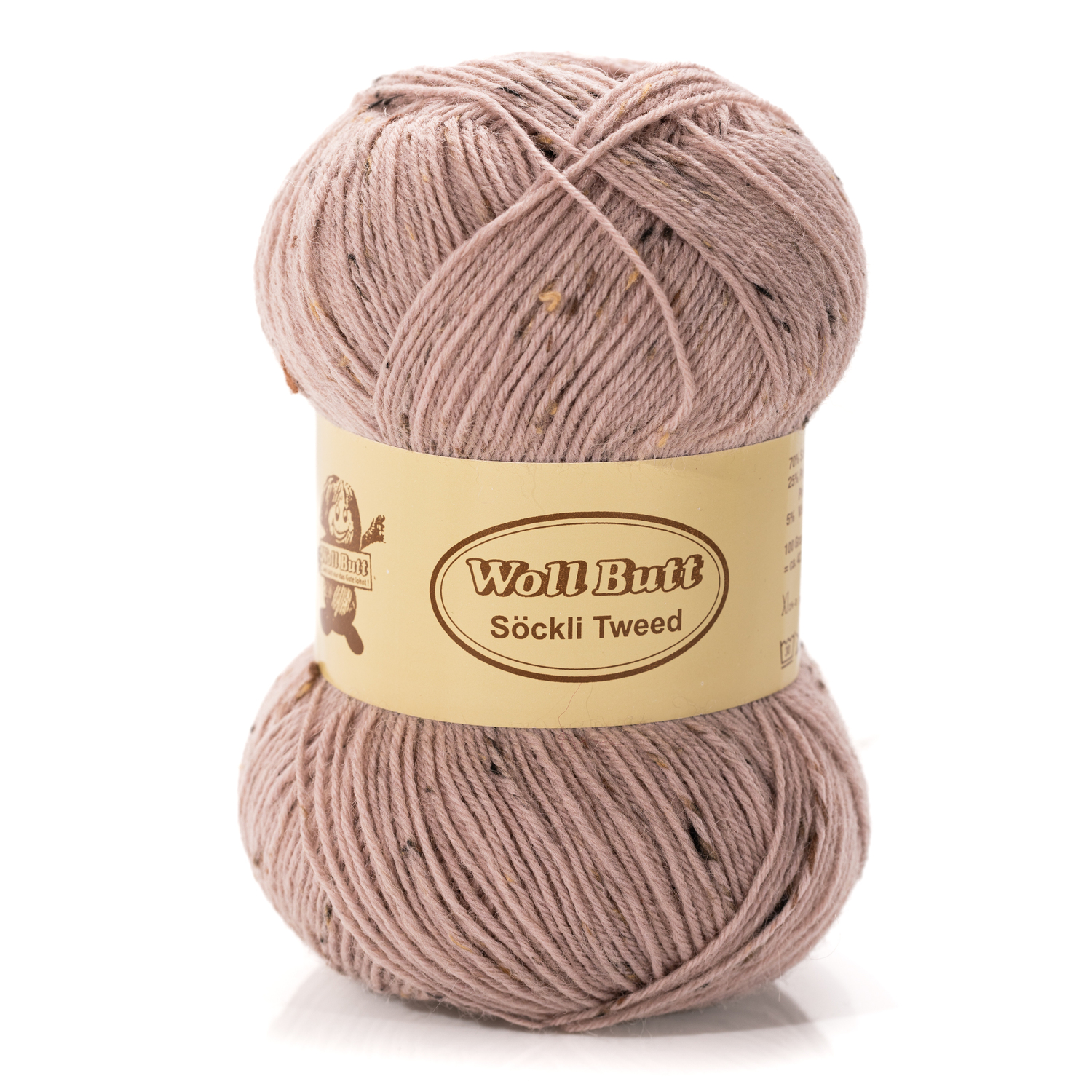 Woll Butt Söckli Tweed, beige