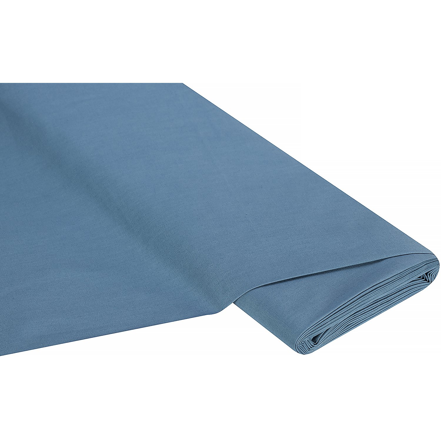 Baumwollstoff Lisa, jeansblau Image