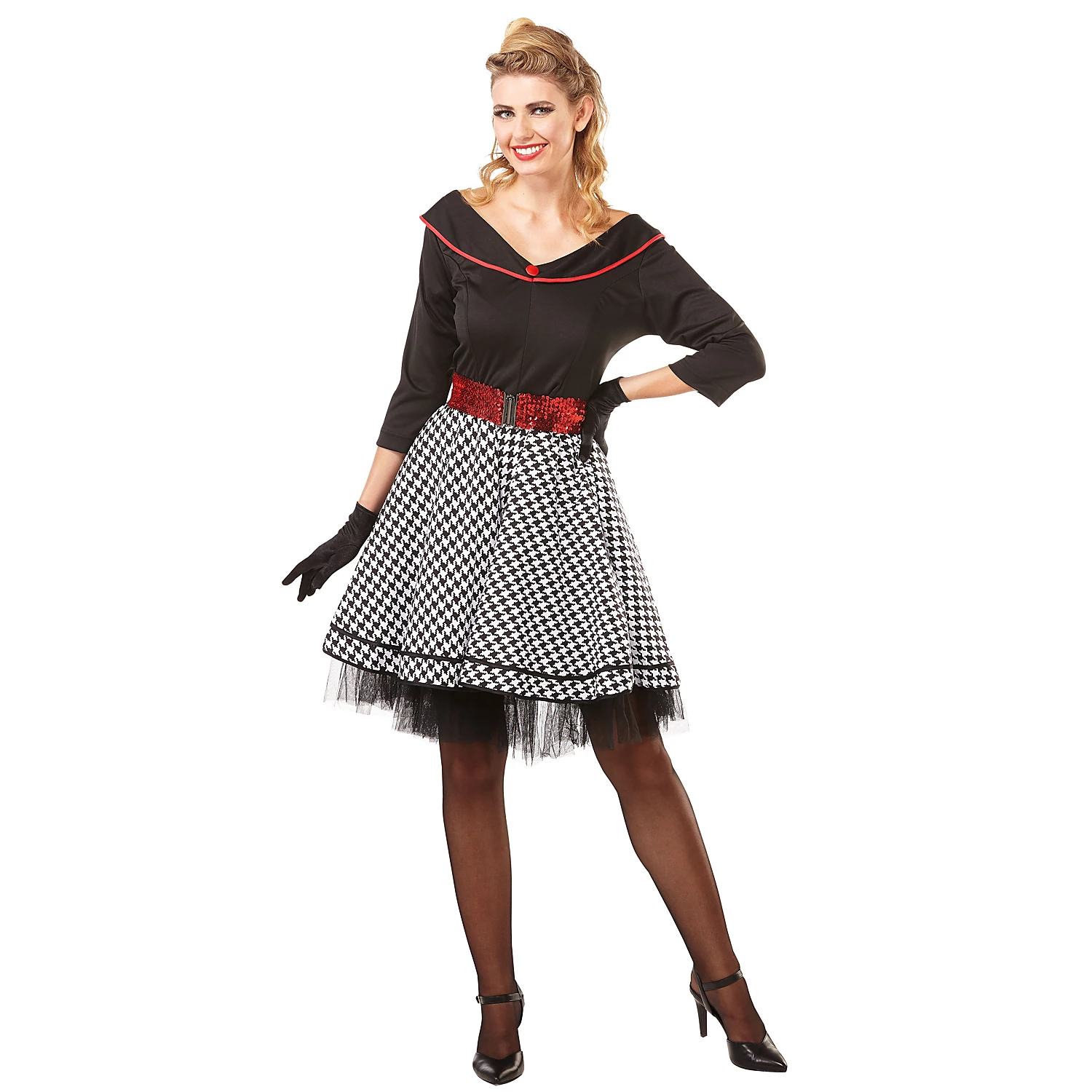 Retro-Kostüm Swing für Damen Image