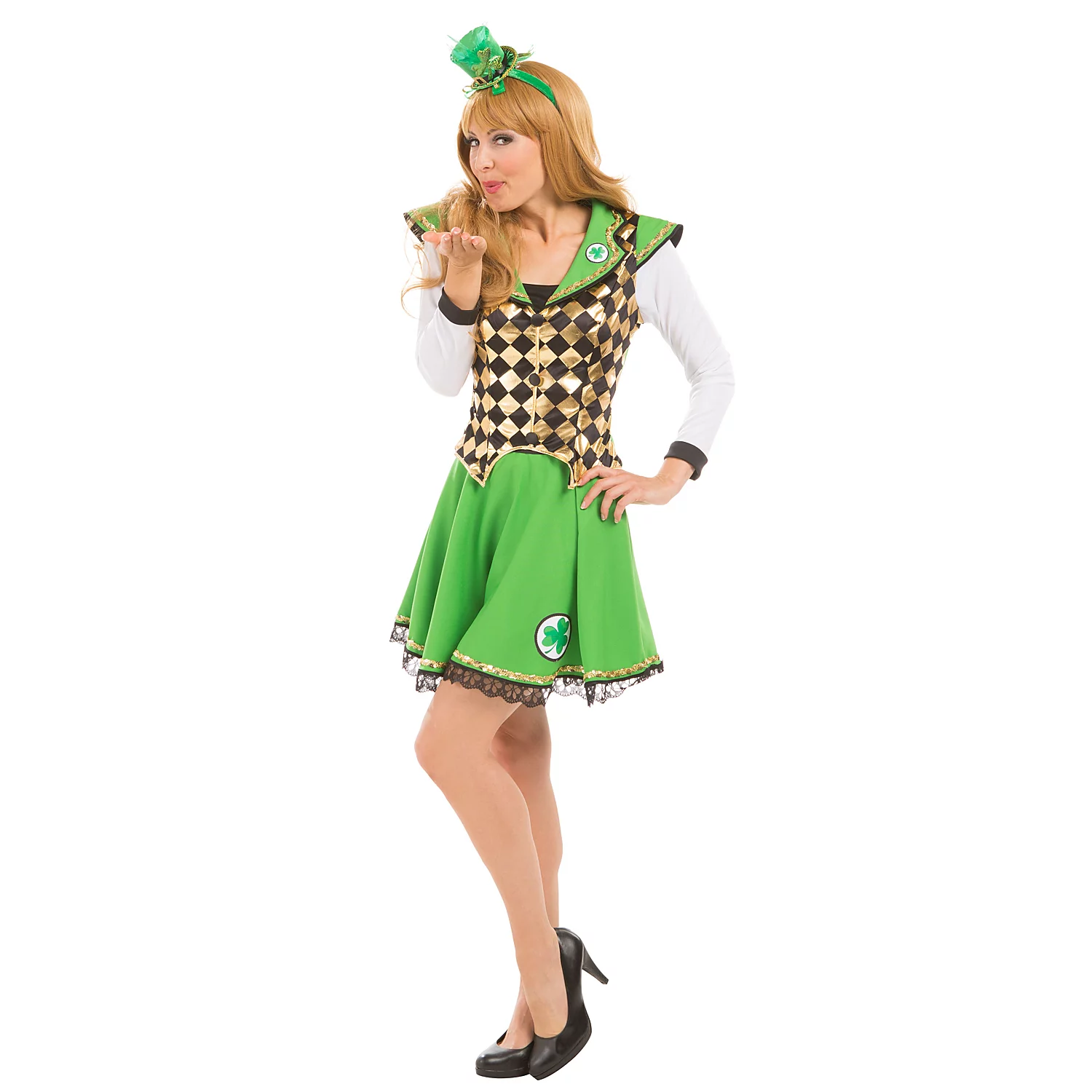St. Patrick's Dress Kostüm für Damen Image