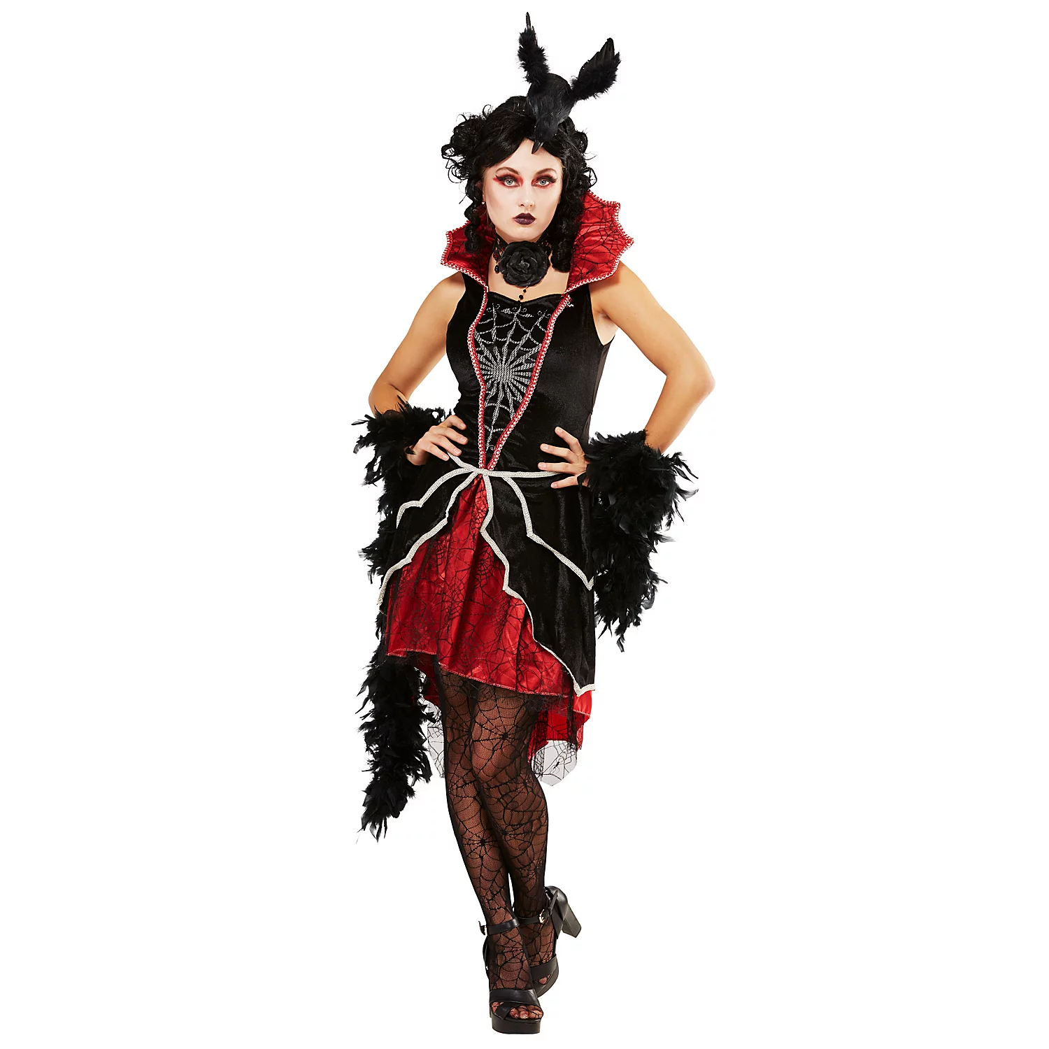 Vampirkostüm Lady Vamp für Damen Image