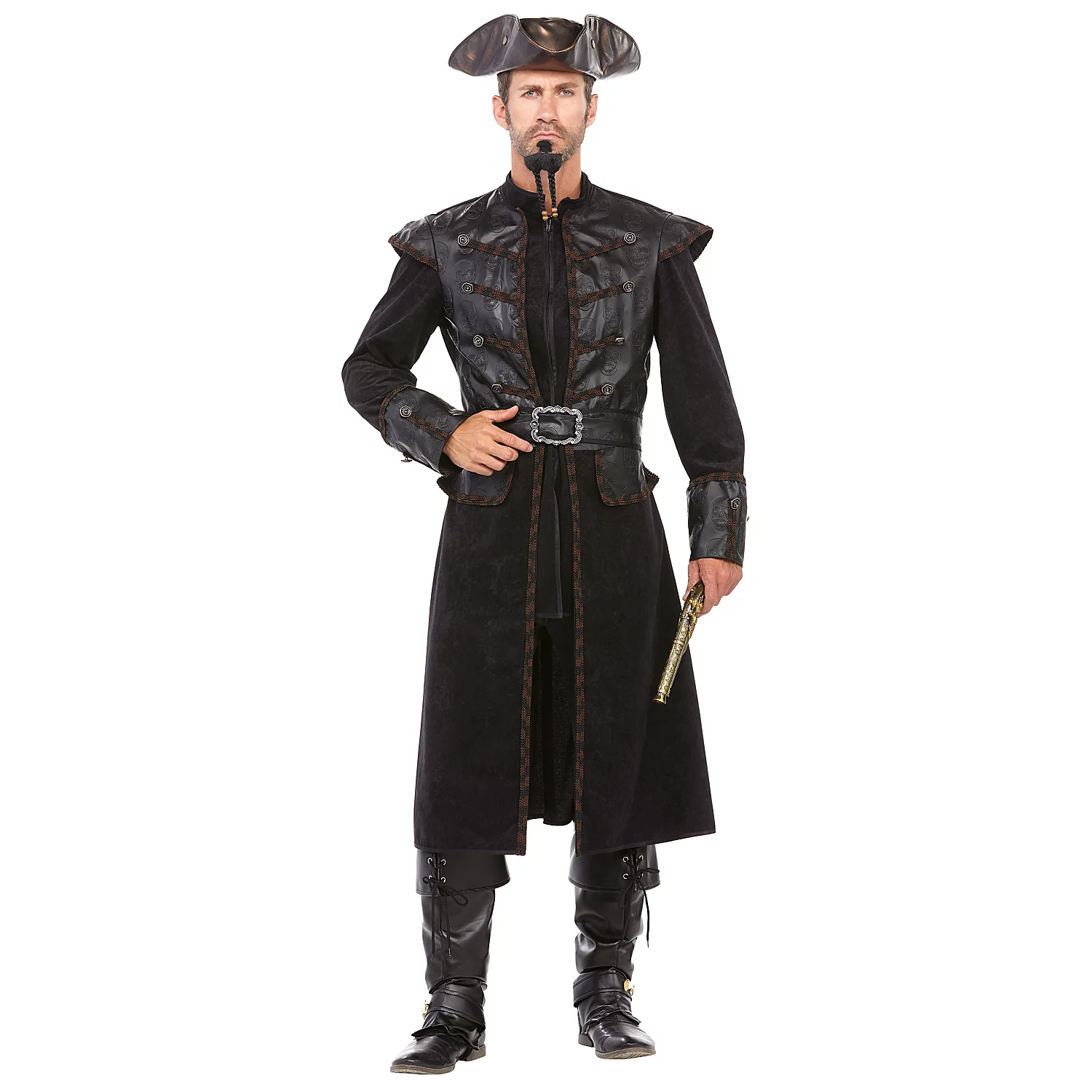 Mantel Pirat - Skull für Herren Image