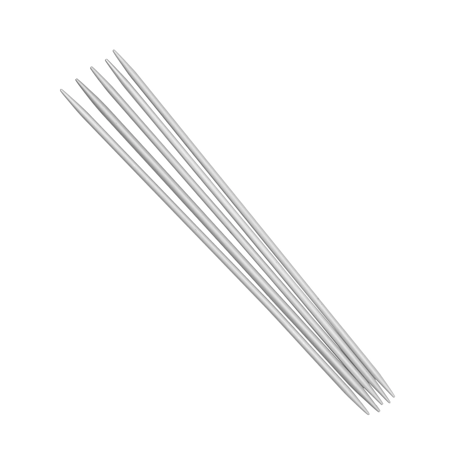 buttinette Aiguilles double pointes, aluminium, 15 cm