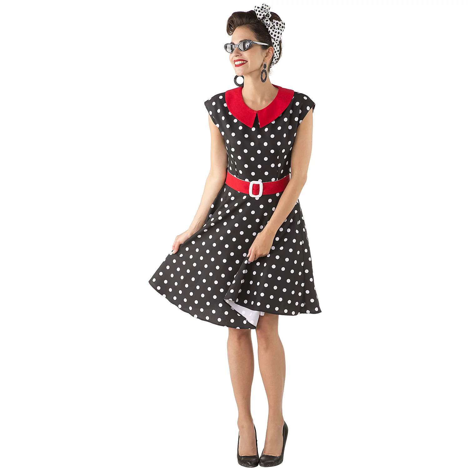 Rock'n'Roll-Kleid, schwarz Image