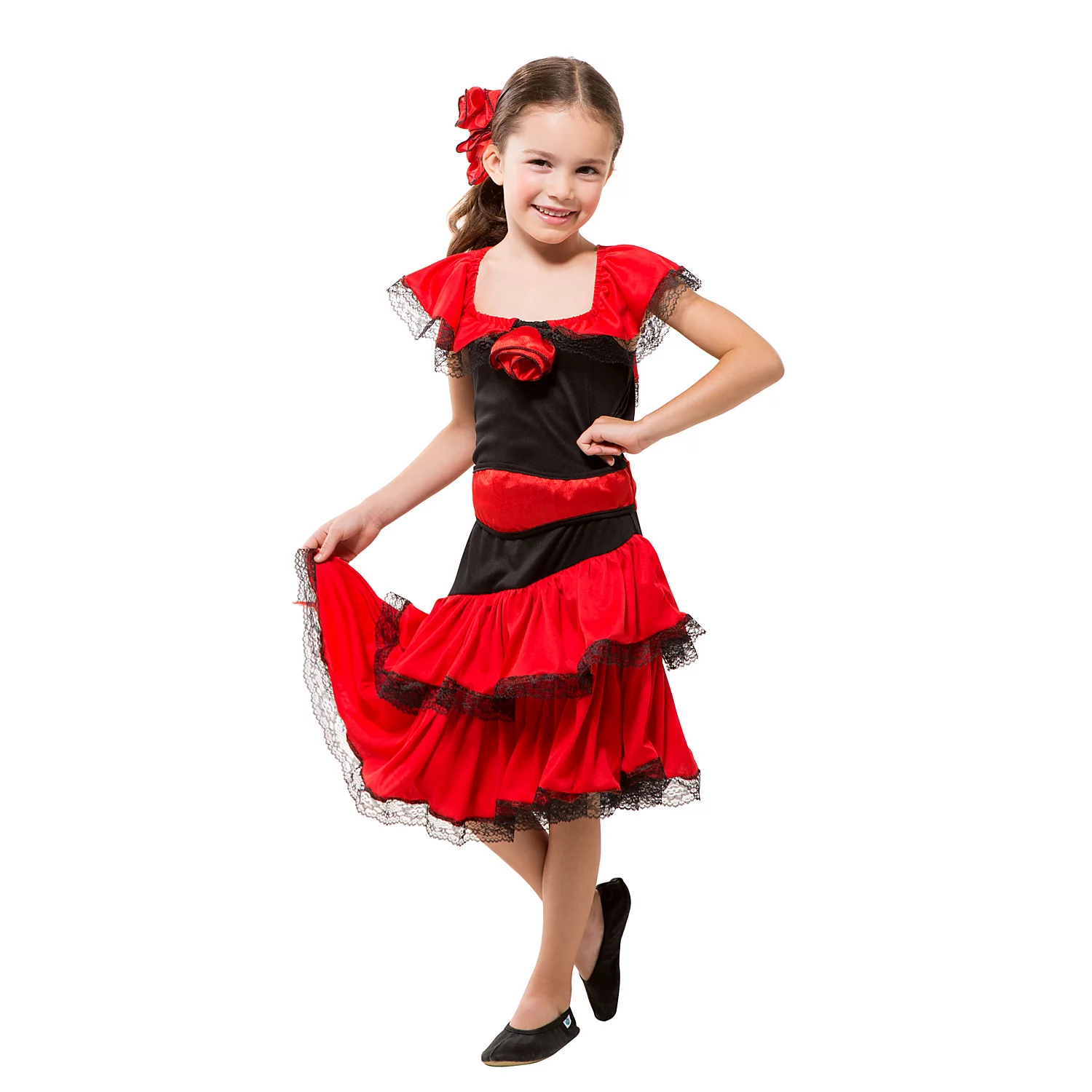 Spanierin-Kostüm Mini-Señorita für Kinder Image