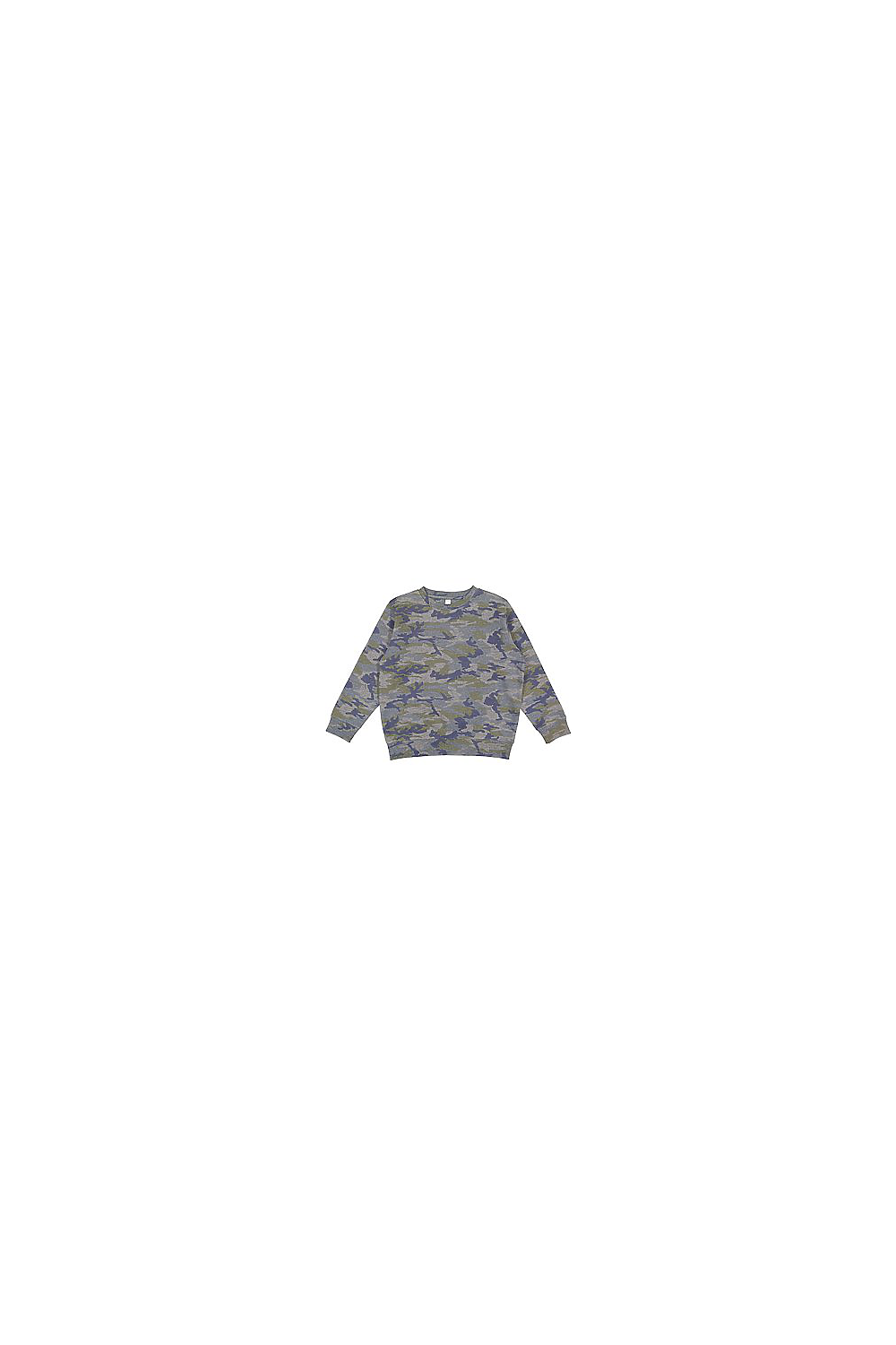LAT L2225 Youth Fleece Sweatshirt in Vintage size Small | Cotton/Polyester Blend 2225LA, 2225