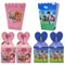 6/12pcs Cartoon Paw Patrol Caramelle Popcorn Box Biscotti Snack al cioccolato Scatole Ragazzo Festa di compleanno Cani Skye Popcorn Box Forniture