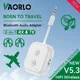 Ricevitore trasmettitore audio Bluetooth 5.3 multipunto dual stream 2 in 1 Adattatore wireless per musica stereo Hi-Fi da 3,5 mm AUX con microfono per altoparlante per cuffie per auto, aereo, TV, PC