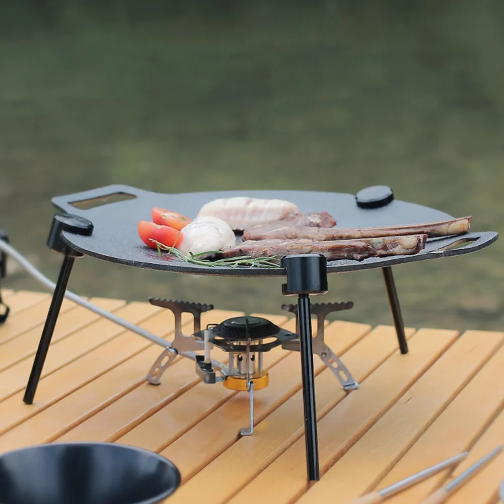 36cm Antihaft-Grill pfanne Kit koreanische Grill platte Grill fleisch Topf Plancha Para Cocinar Outdoor Camping Bratpfanne Image