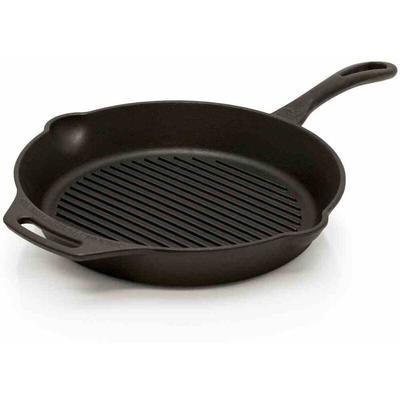 Grill-Feuerpfanne gp30 mit Stiel Gusseisen Pfanne 2,5 Liter 30 cm - Petromax Image