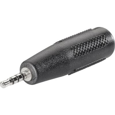 1102056 Klinken-Adapter Klinkenstecker 2.5 mm - Klinkenbuchse 3.5 mm Stereo Polzahl:4 - Bkl Image